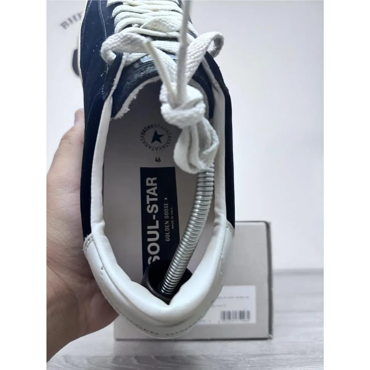 Golden Goose shoes - Golden Goose Soul Star - Soul Star - GMF00464 F005055 90415 FS - Black 6
