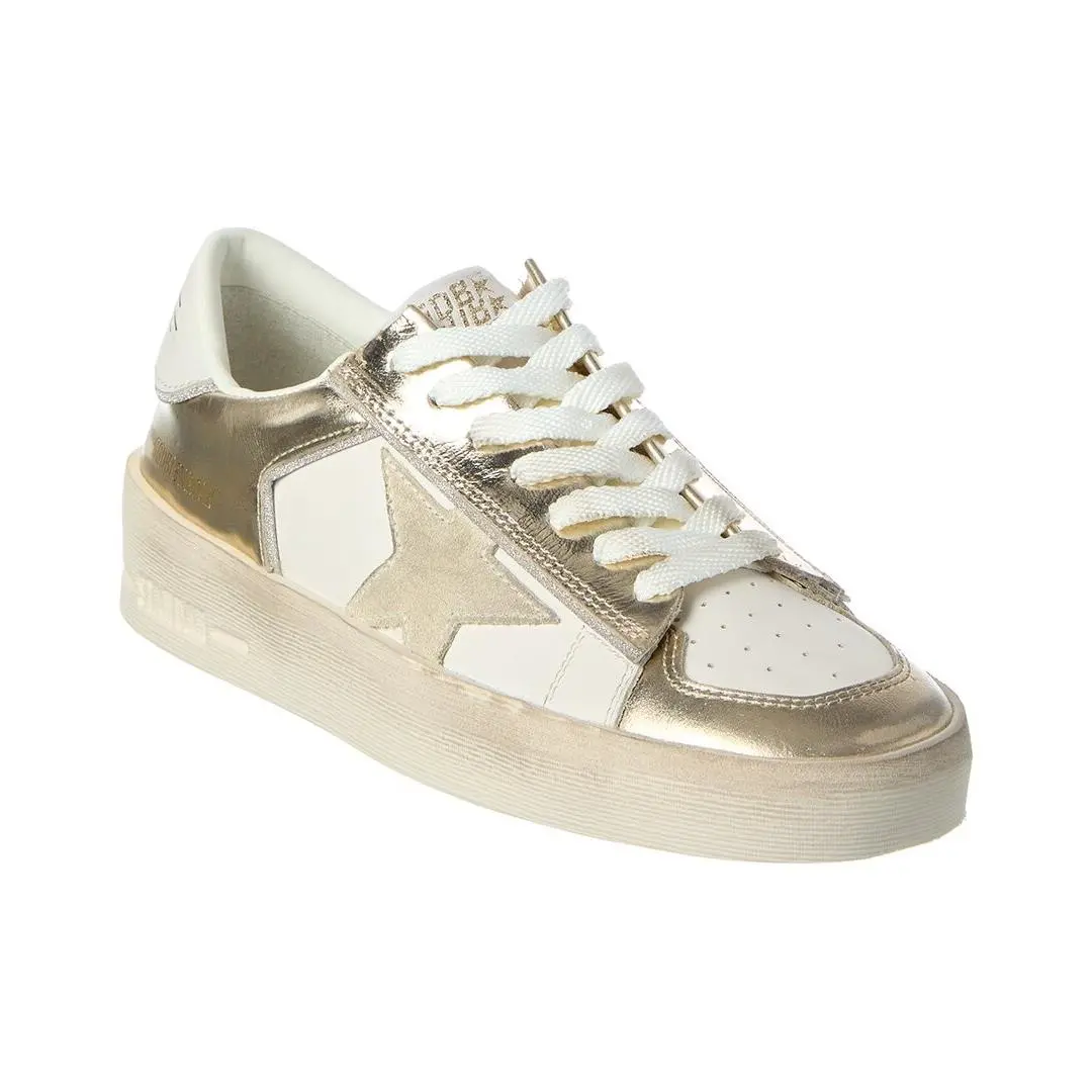 Stardan Leather Sneaker Women`s White 35 by Golden Goose