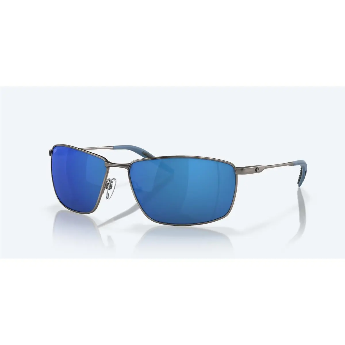 Costa Del Mar Sunglasses Turret Gunmetal Frame / Blue Mirror 580P Polarized Lens