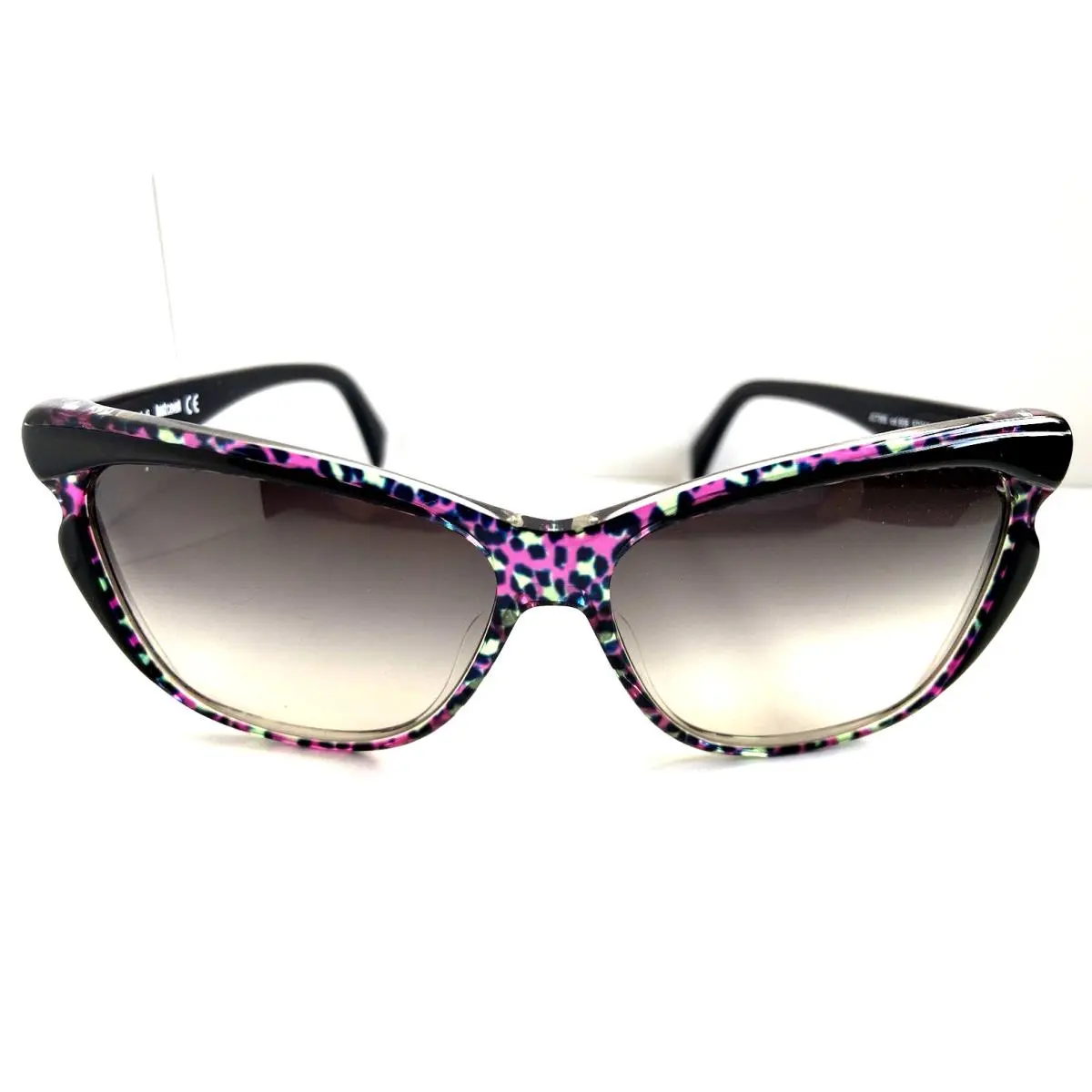 Purple/black 57mm Cat Eye Women`s Sunglasses by Just Cavalli