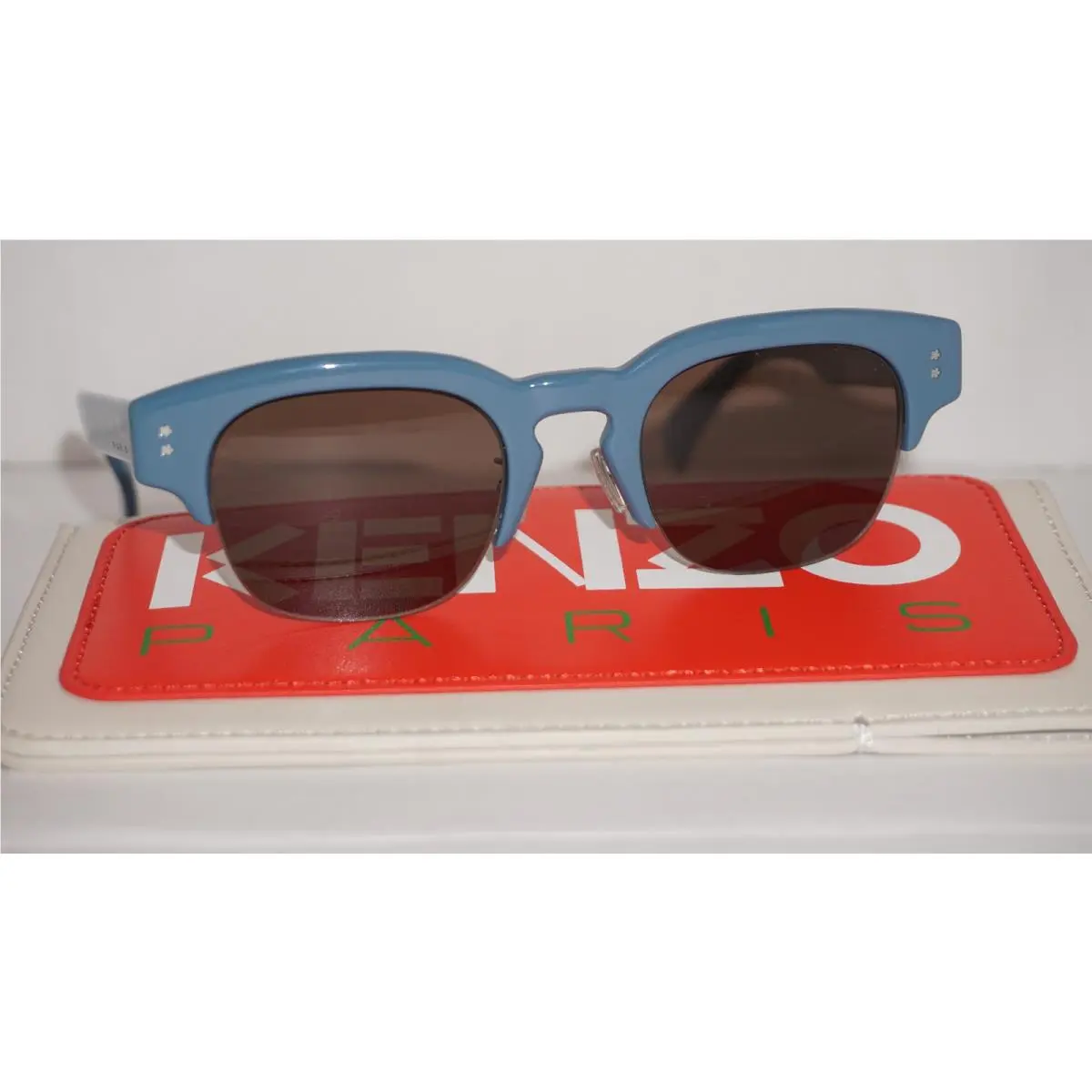 Kenzo Sunglasses Blue Brown KZ40179U 84E 49 23 145