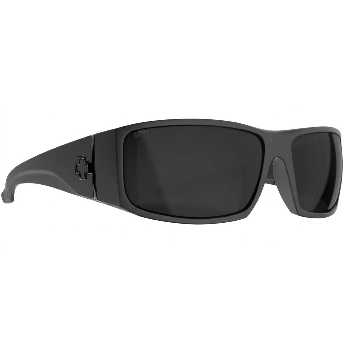 Spy Cooper XL Polarized Matte Black Sport Wrap - 670036374135