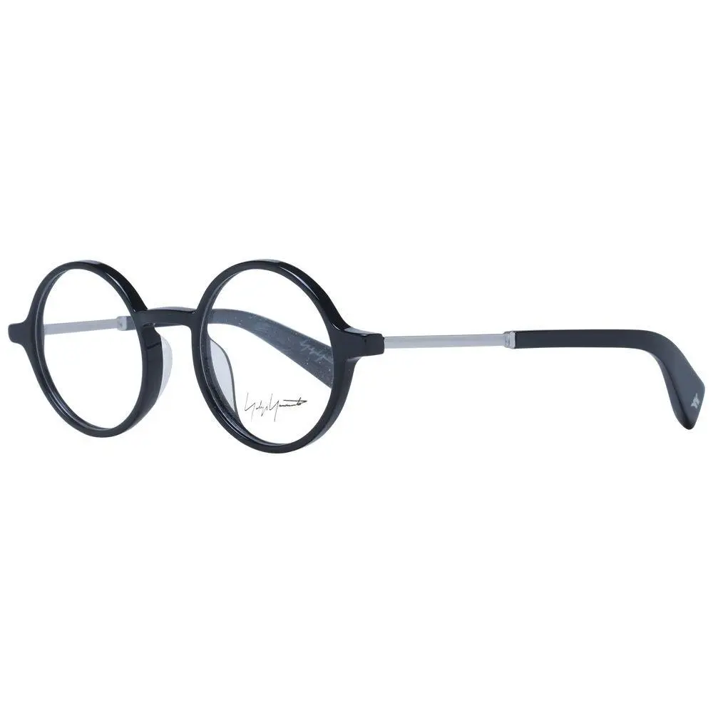Black Acetate Glasses Frames - YO-1058013 by Yohji Yamamoto
