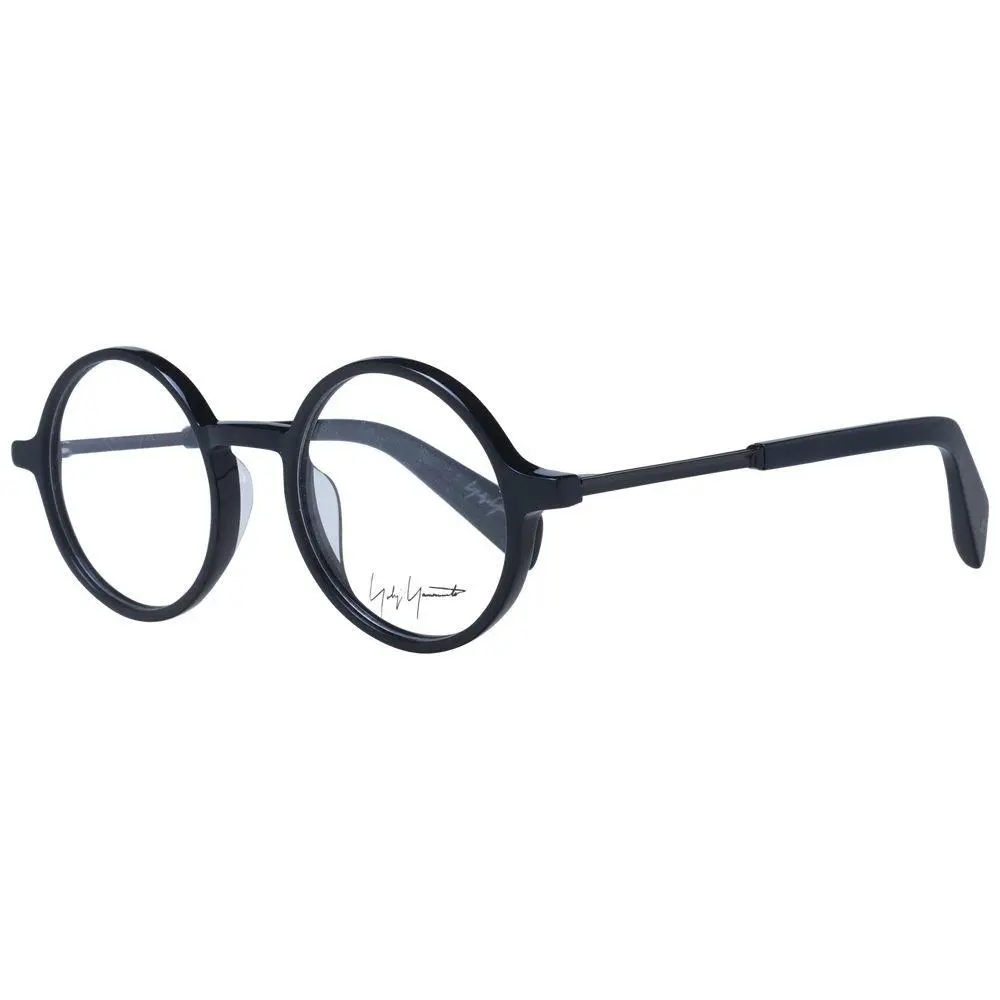 Black Acetate Glasses Frames - YO-1058001 by Yohji Yamamoto
