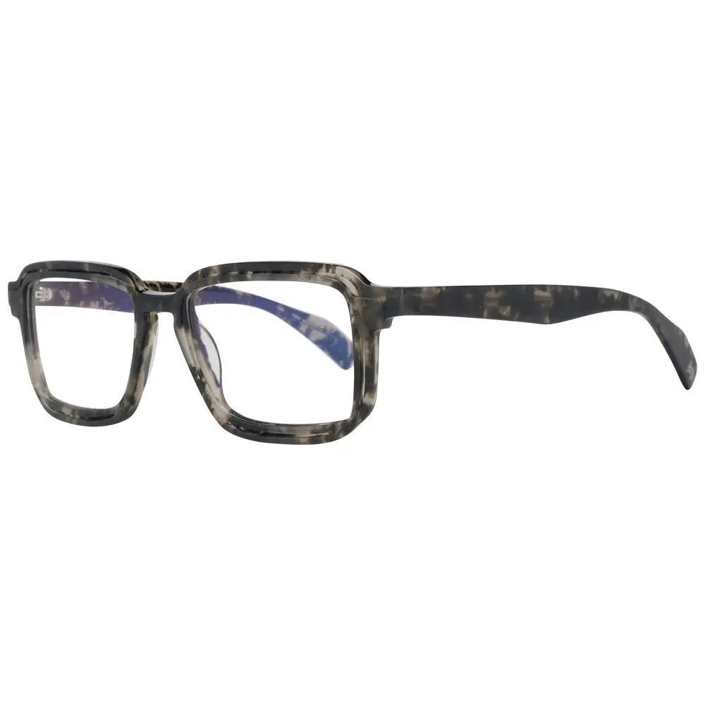 Yohji Yamamoto Gray Plastic Glasses Frames - YO-1029098