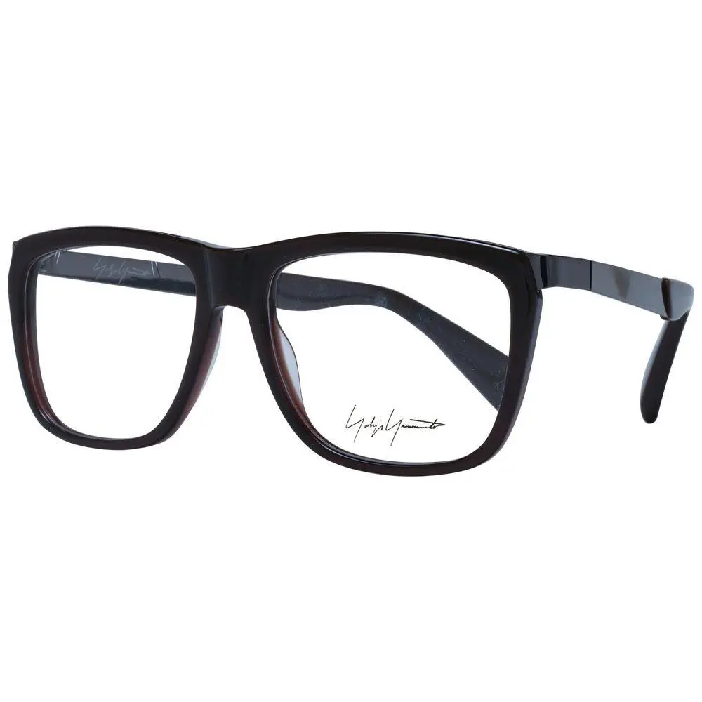 Brown Acetate Glasses Frames - YO-1057983 by Yohji Yamamoto