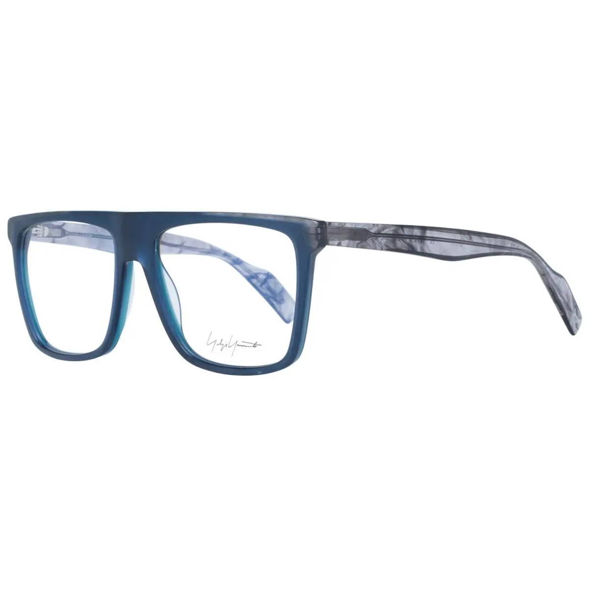 Blue Plastic Glasses Frames - YO-1035565 by Yohji Yamamoto