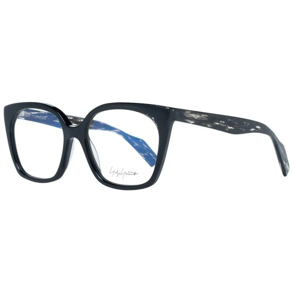 Black Plastic Glasses Frames - YO-1035567 by Yohji Yamamoto