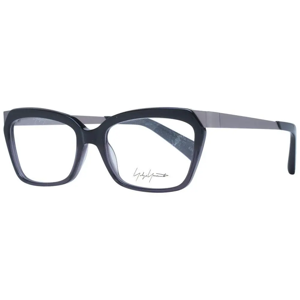 Black Acetate Glasses Frames - YO-1035526 by Yohji Yamamoto