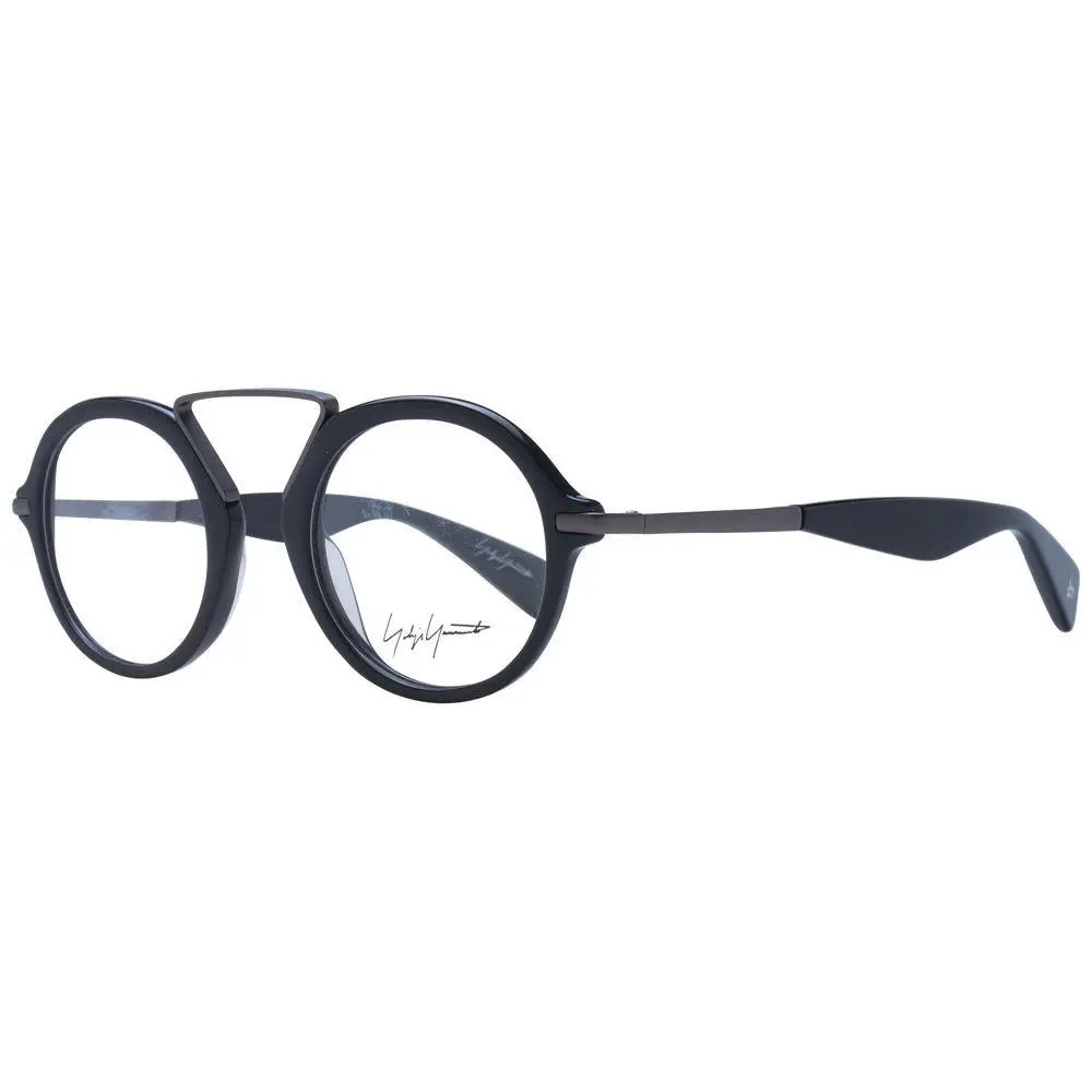 Gray Acetate Glasses Frames - YO-1057977 by Yohji Yamamoto