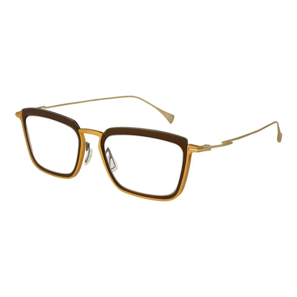 Gold Metal Glasses Frames - YO-1035572 by Yohji Yamamoto