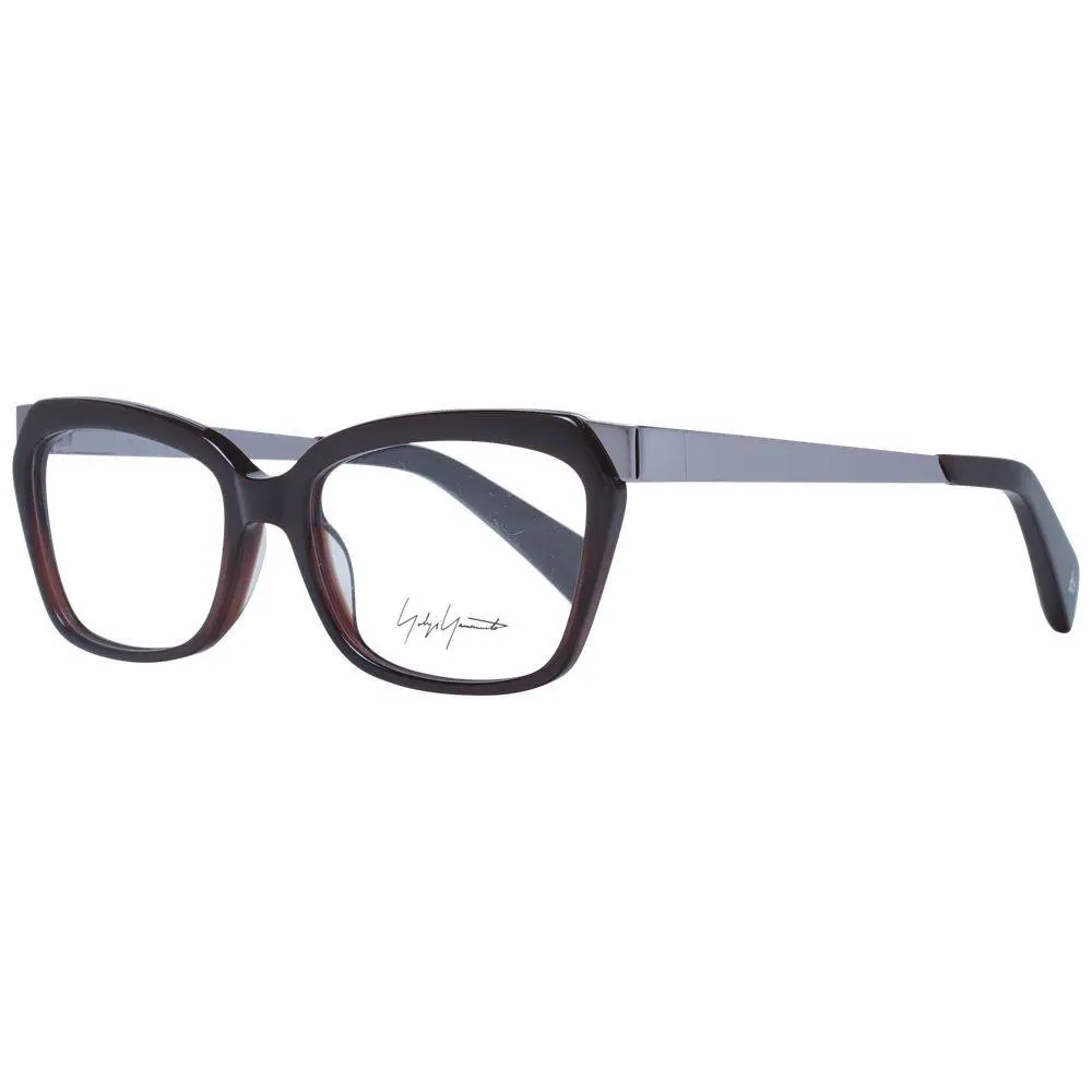 Brown Acetate Glasses Frames - YO-1057994 by Yohji Yamamoto