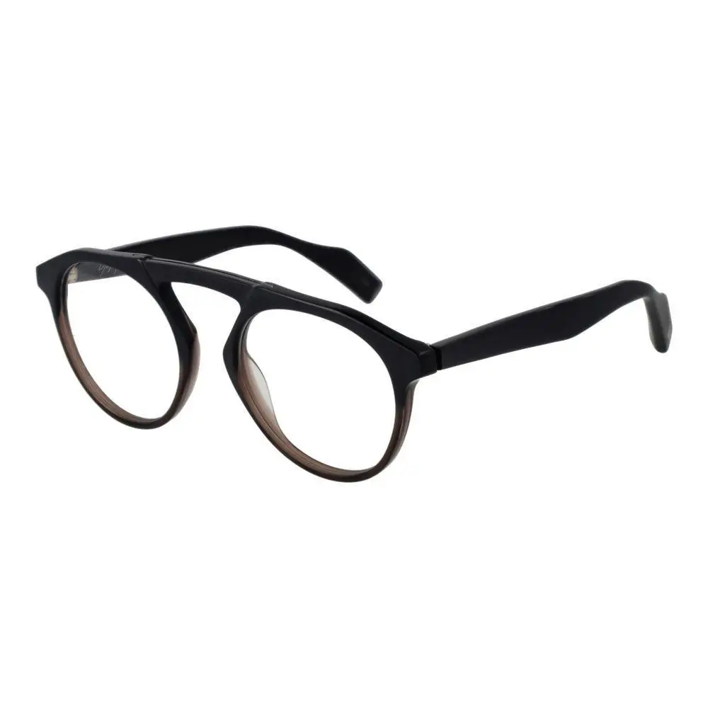 Black Plastic Glasses Frames - YO-1035539 by Yohji Yamamoto