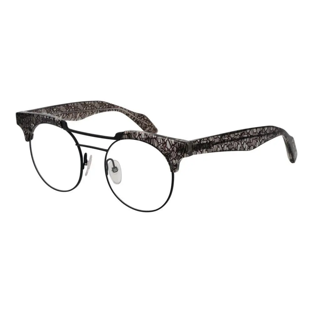 Yohji Yamamoto Black Plastic Glasses Frames - YO-1035660