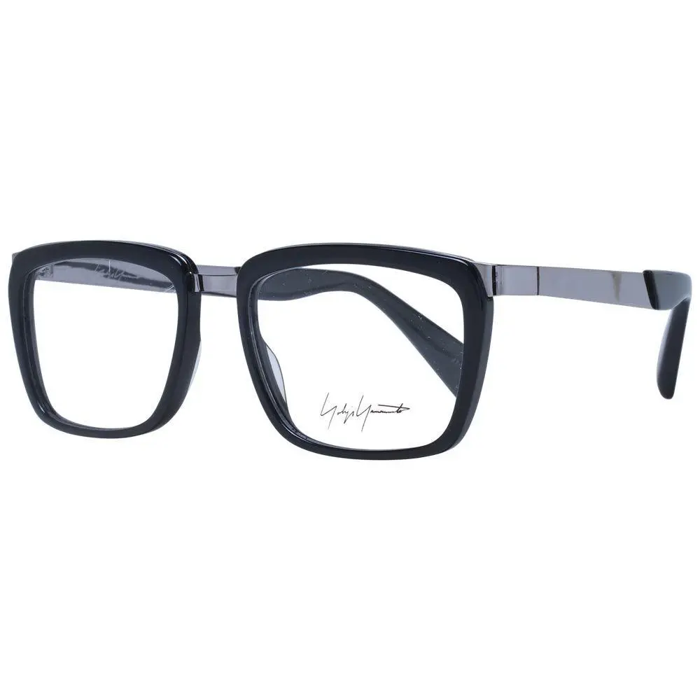 Black Acetate Glasses Frames - YO-1057978 by Yohji Yamamoto