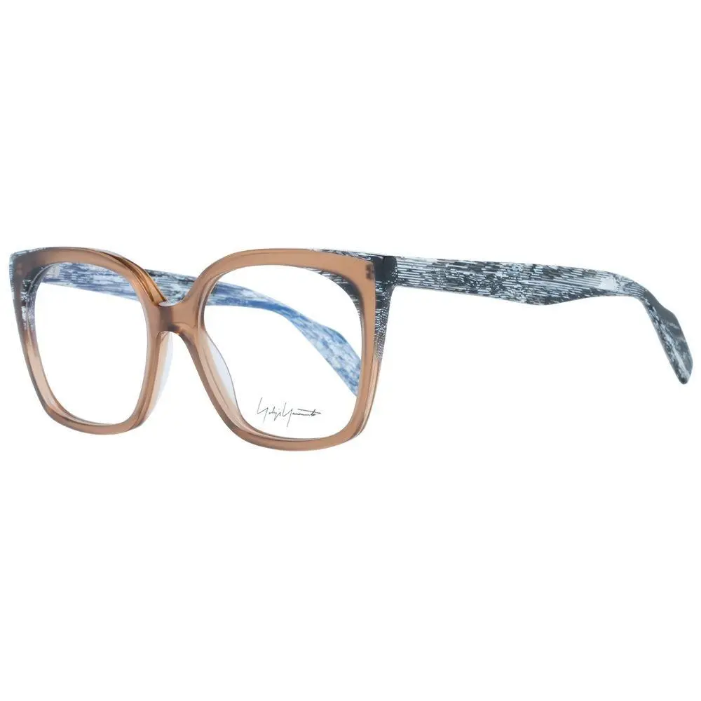 Brown Plastic Glasses Frames - YO-1035568 by Yohji Yamamoto