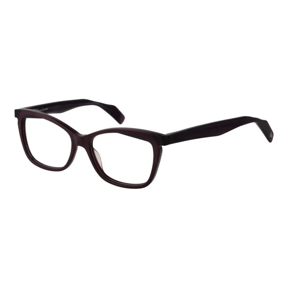 Yohji Yamamoto Brown Plastic Glasses Frames - YO-1035557