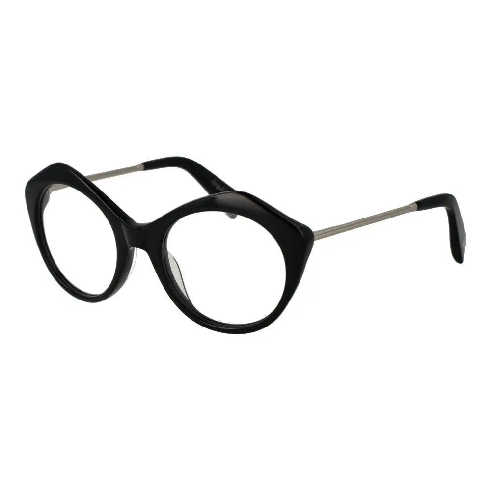 Black Acetate Glasses Frames - YO-1035518 by Yohji Yamamoto