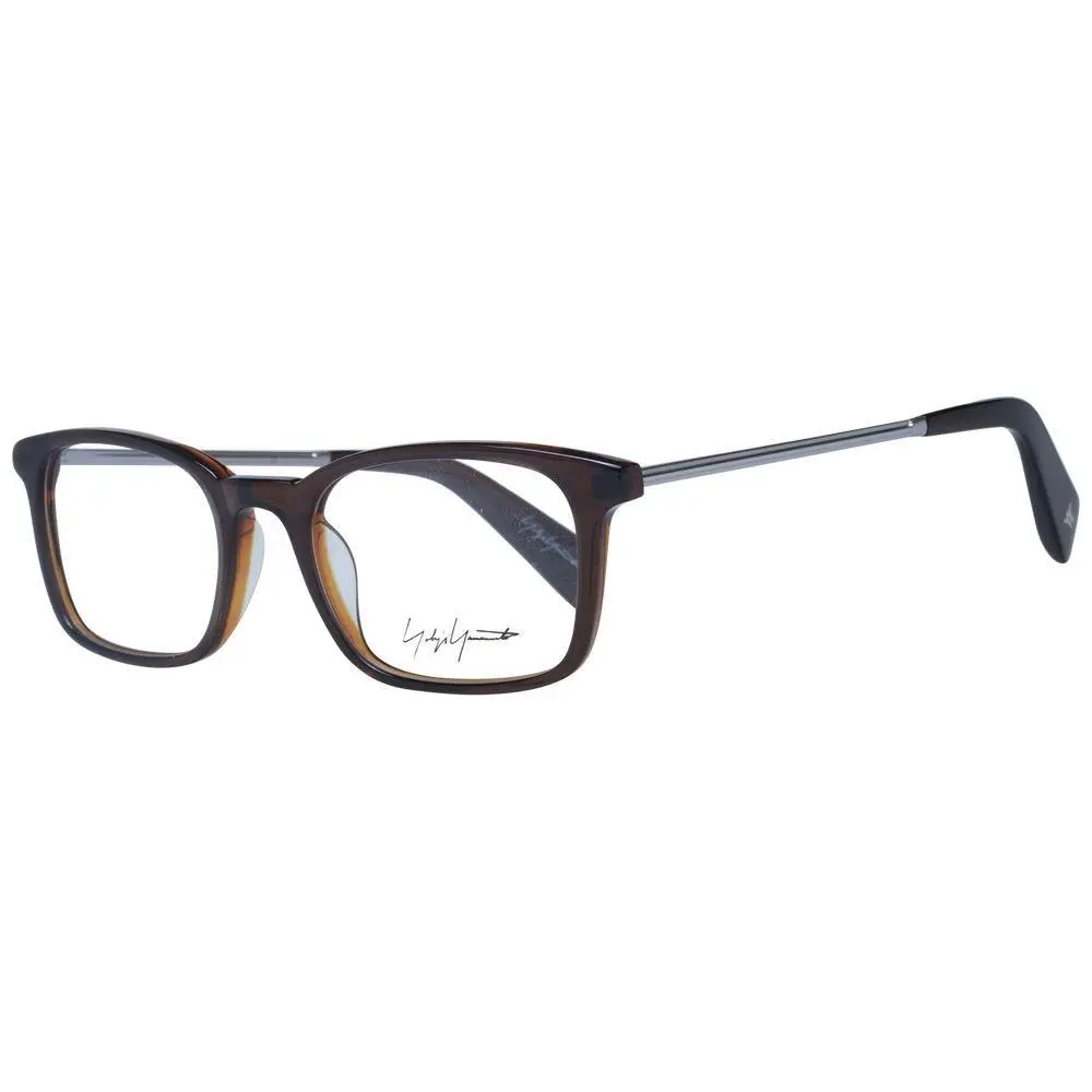 Brown Acetate Glasses Frames - YO-1057964 by Yohji Yamamoto