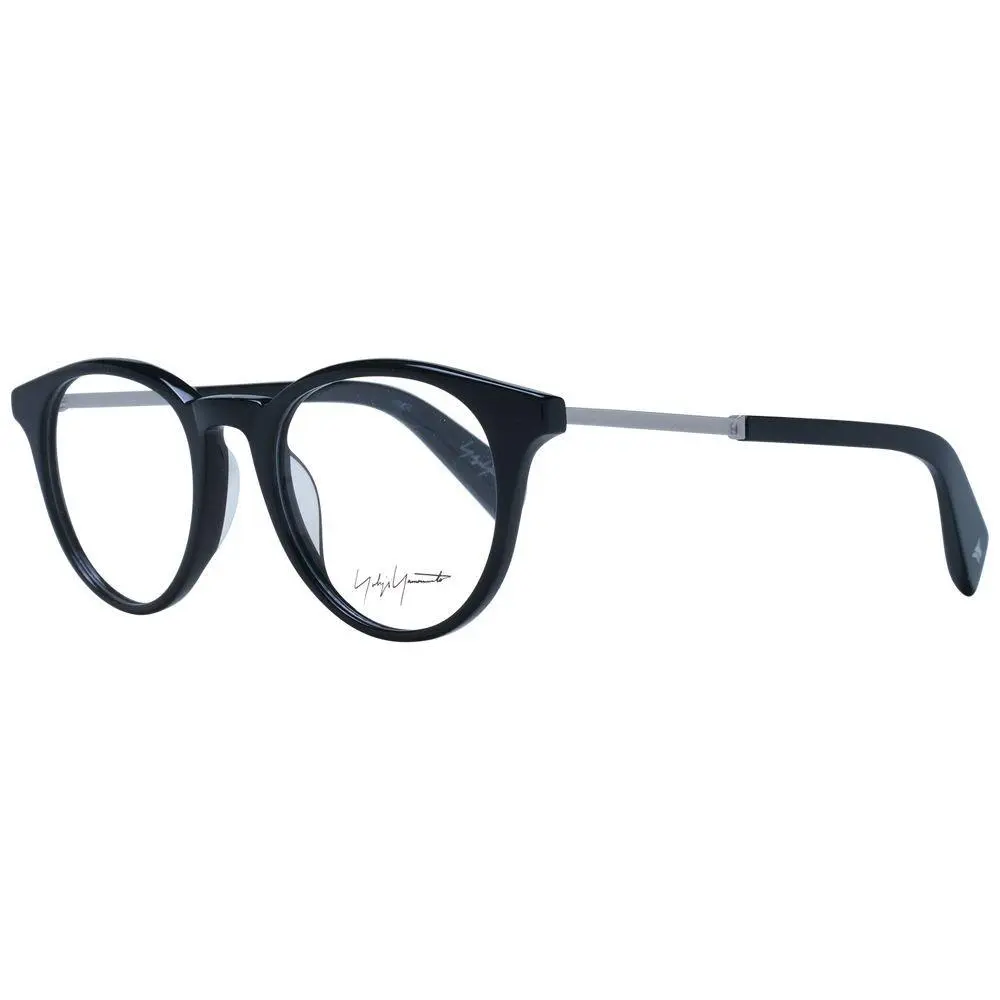 Black Metal Glasses Frames - YO-1035524 by Yohji Yamamoto