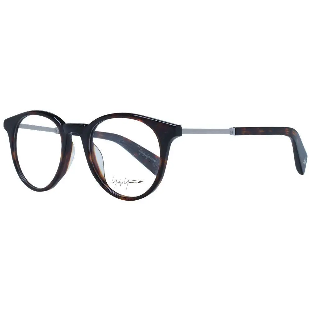 Yohji Yamamoto Brown Acetate Glasses Frames - YO-1057998