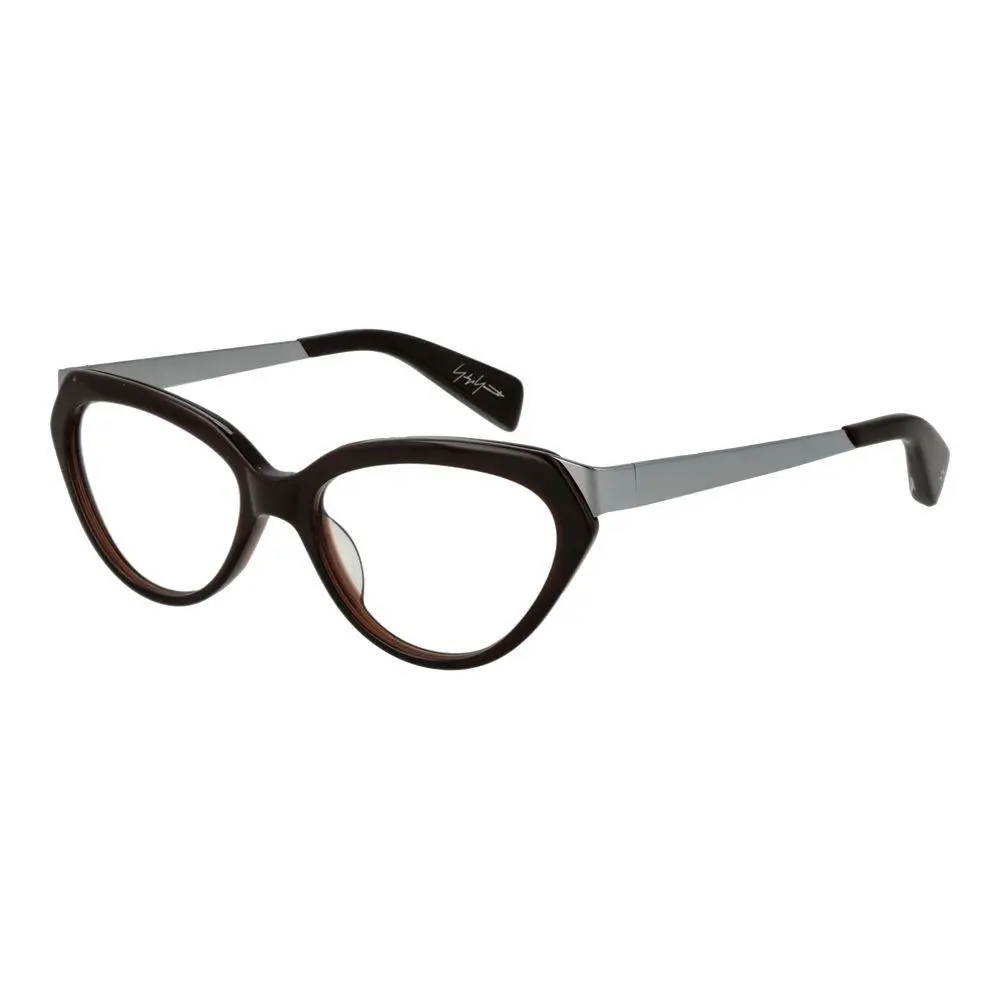 Brown Acetate Glasses Frames - YO-1057990 by Yohji Yamamoto
