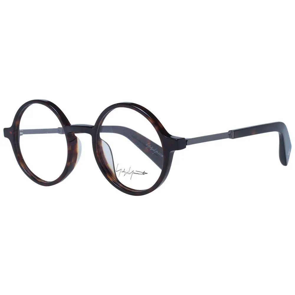 Brown Acetate Glasses Frames - YO-1057969 by Yohji Yamamoto