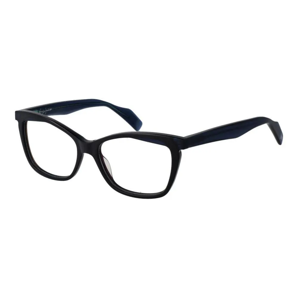 Yohji Yamamoto Blue Plastic Glasses Frames - YO-1035556