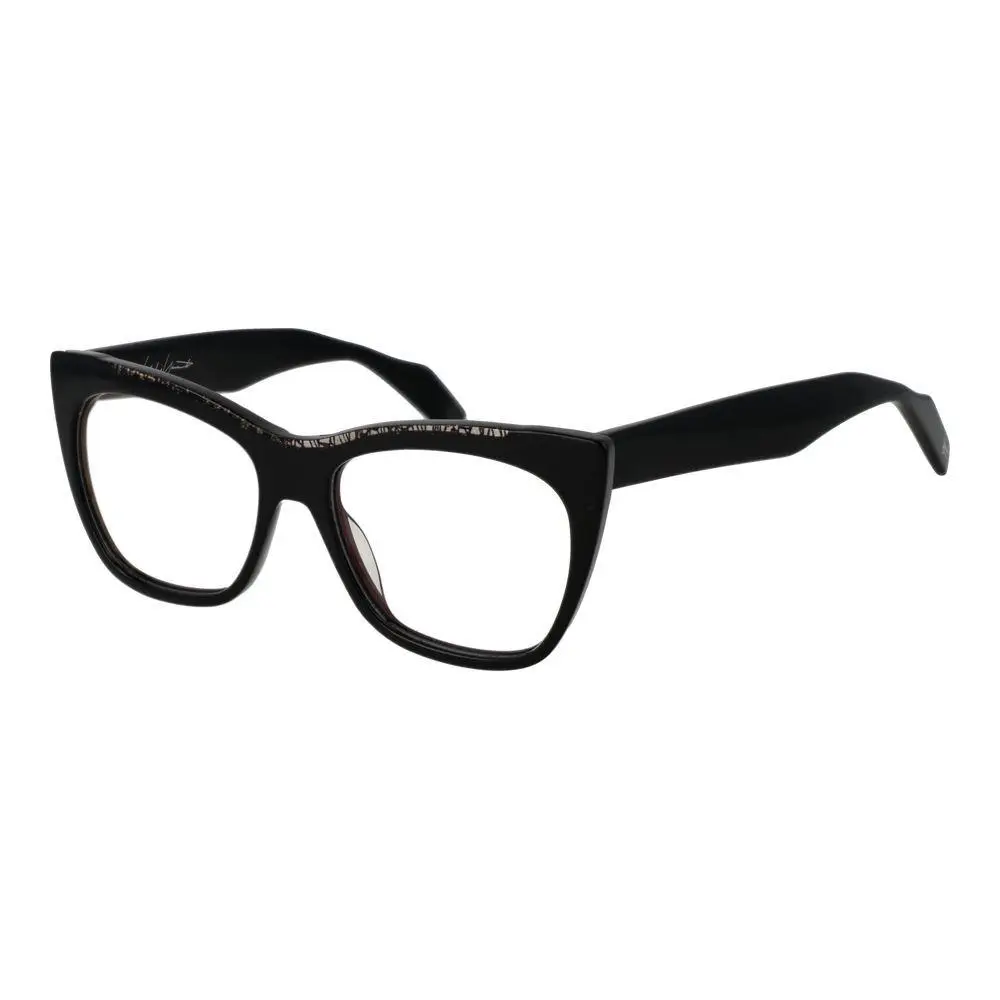 Yohji Yamamoto Black Plastic Glasses Frames - YO-1035549