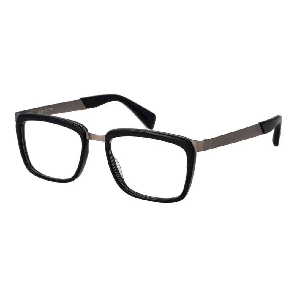 Black Acetate Glasses Frames - YO-1057976 by Yohji Yamamoto