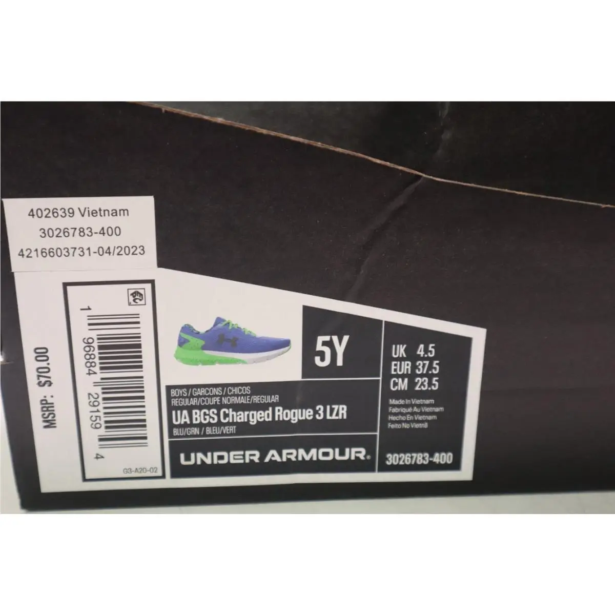 Under Armour shoes - Under Armour Charged Rogue 3 - ROGUE 3 AL LASER 11