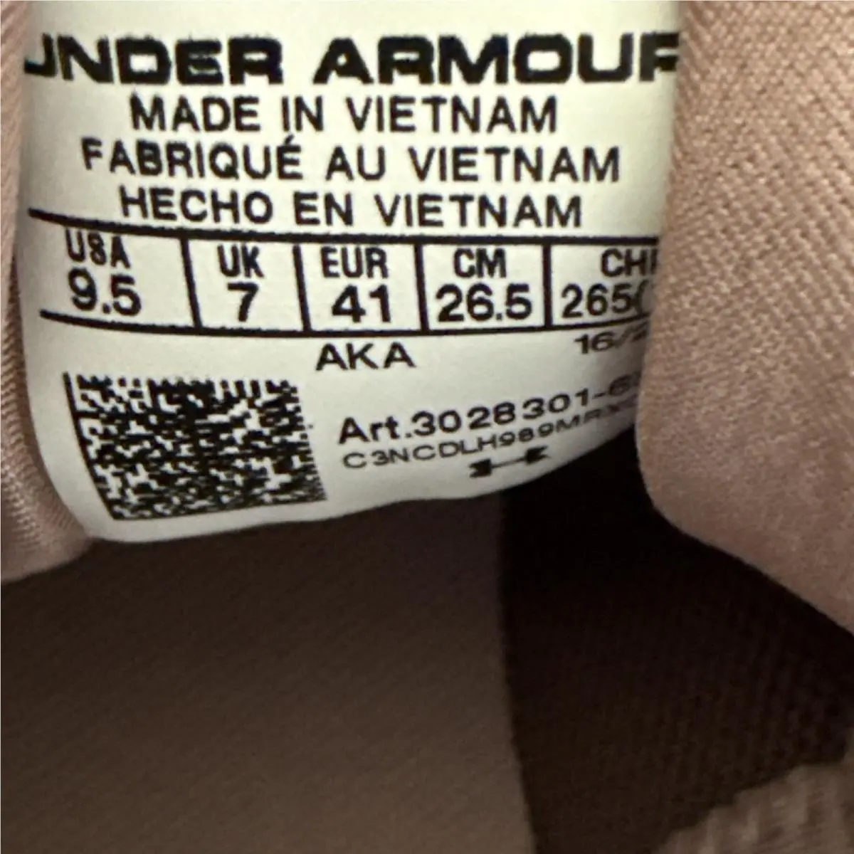 Under Armour shoes - Under Armour Project Rock BSR 5 - 3028301-651 - Maroon Pink (UPC: 0198632944707) 9