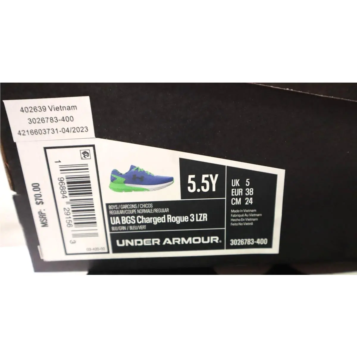 Under Armour shoes - Under Armour Charged Rogue 3 - ROGUE 3 AL LASER 11