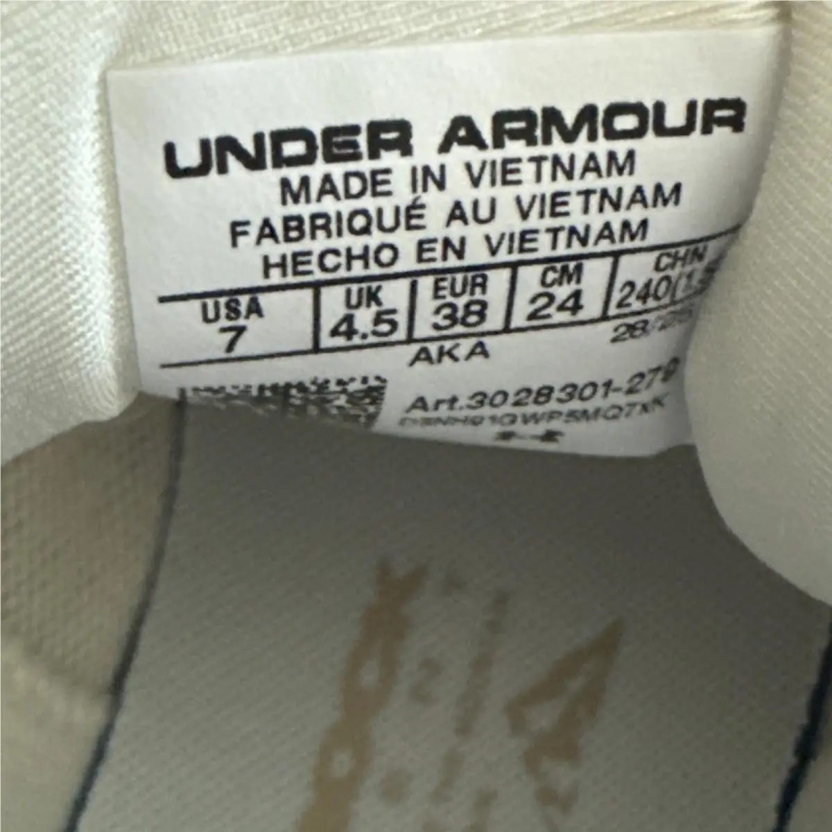 Under Armour shoes - Under Armour Project Rock BSR 5 - 3028301-279 - Stone / Field Khaki (UPC: 0198633070139) 8