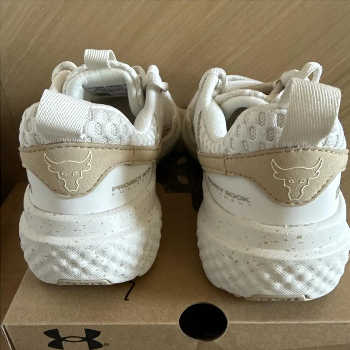 Under Armour shoes - Under Armour Project Rock BSR 5 - 3028301-279 - Stone / Field Khaki (UPC: 0198633070139) 3