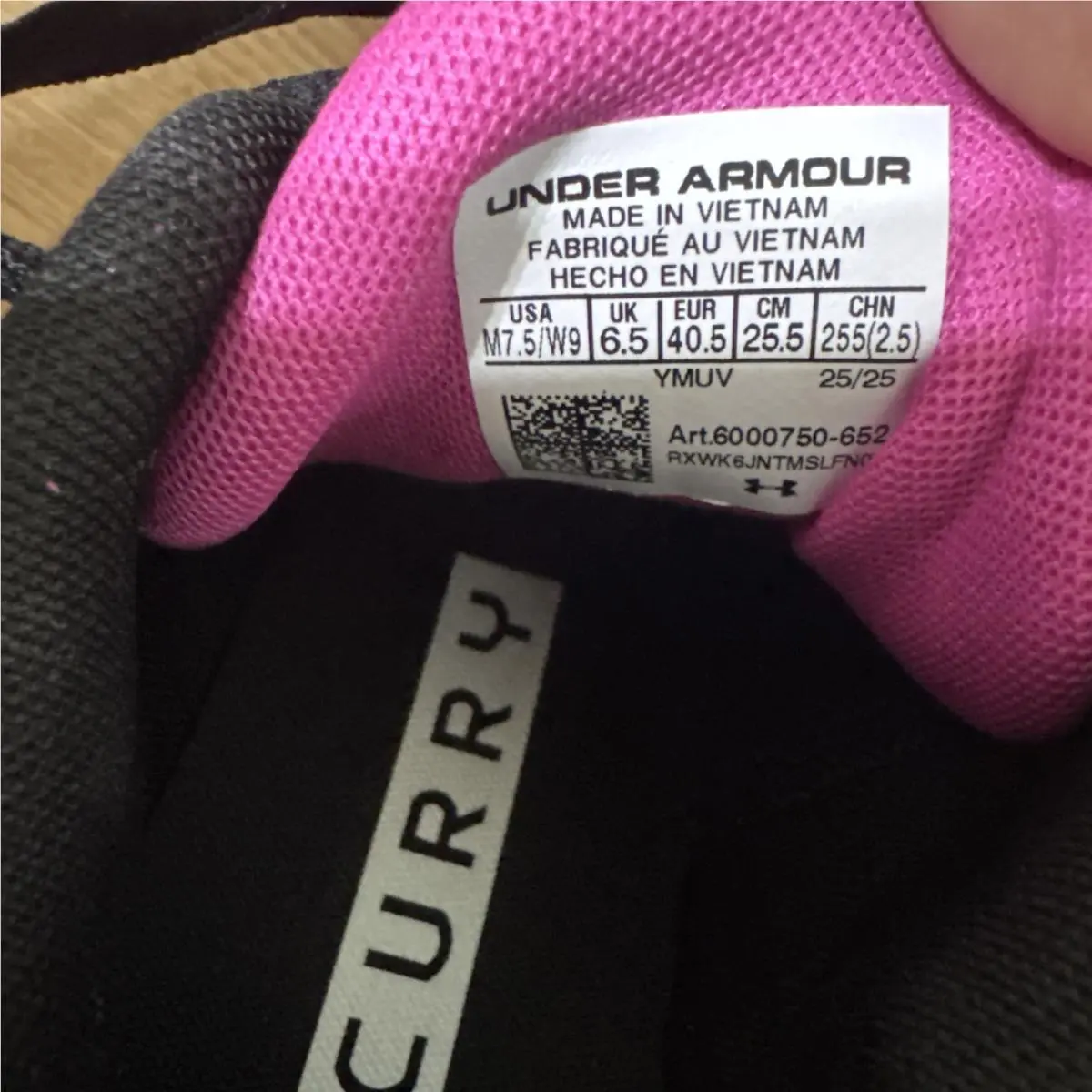 Under Armour shoes - Under Armour Curry 3 - Curry - 6000750-652 - Pink 5