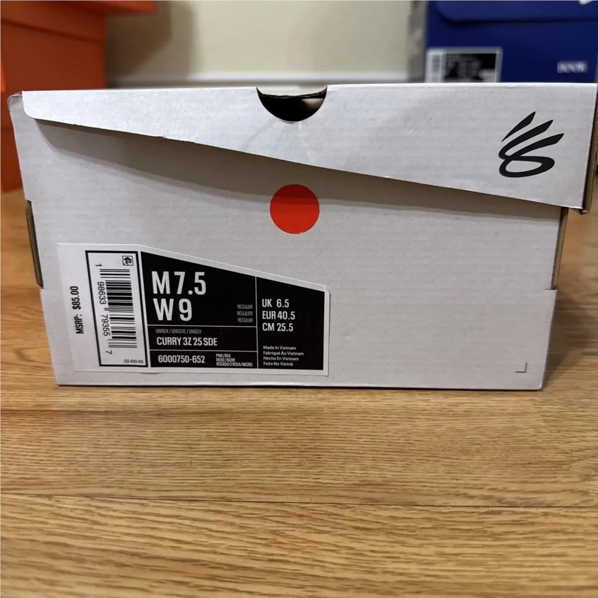 Under Armour shoes - Under Armour Curry 3 - Curry - 6000750-652 - Pink 6
