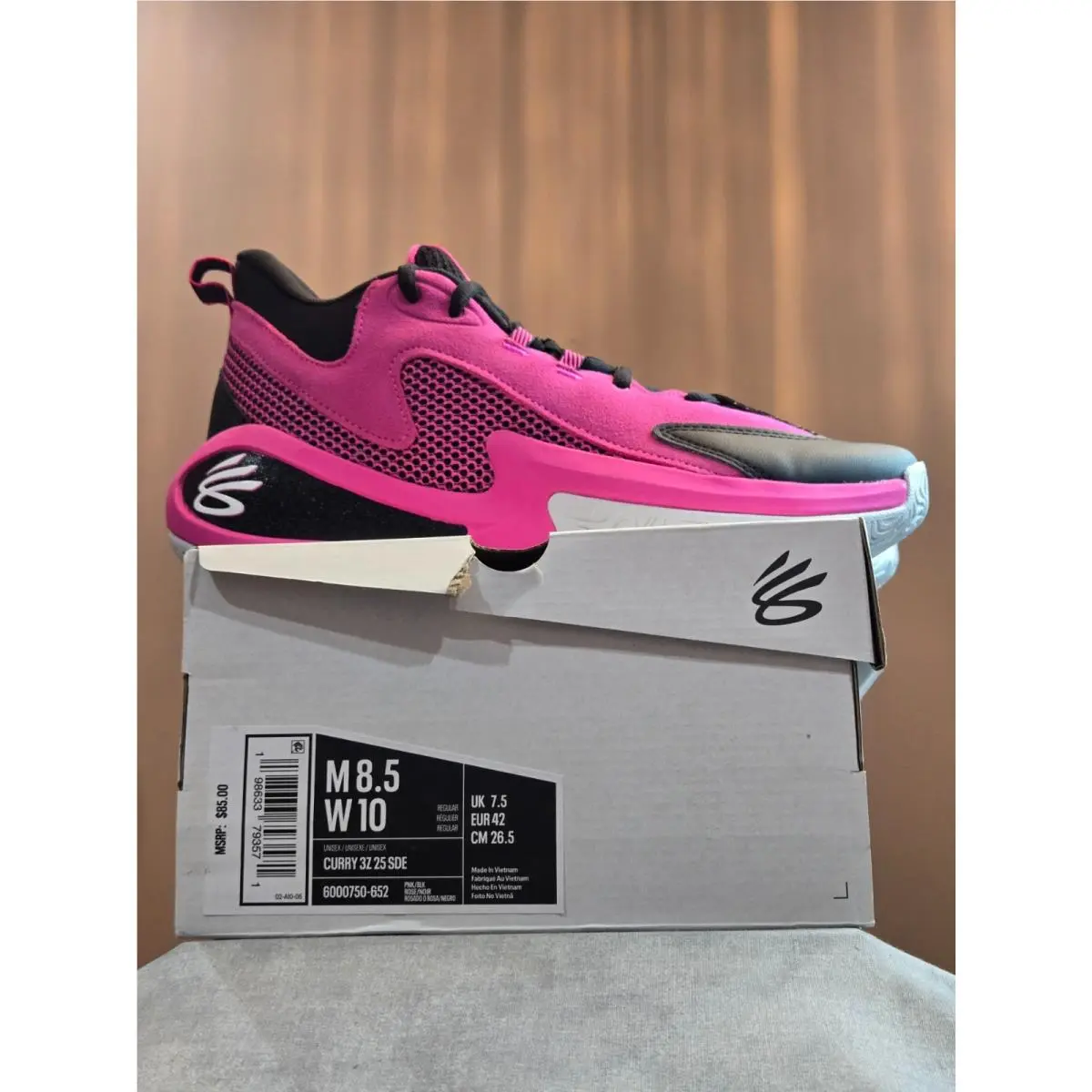 Under Armour shoes - Under Armour Curry - Curry - 6000750-652 - Pink 4