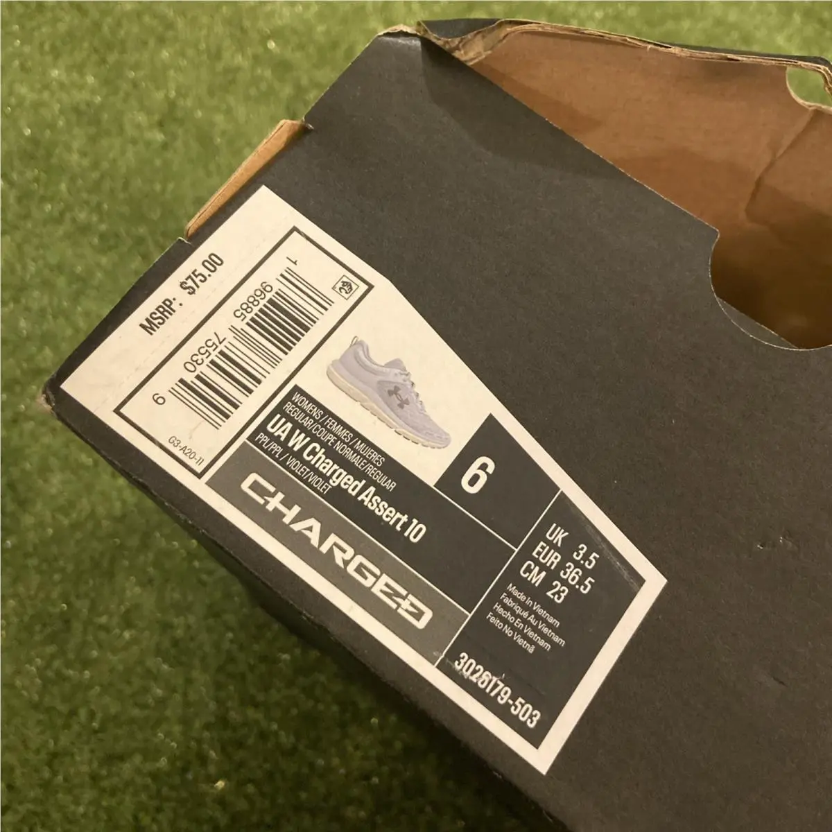 Under Armour shoes - Under Armour Charged Comfort Deluxe System - Purple 11