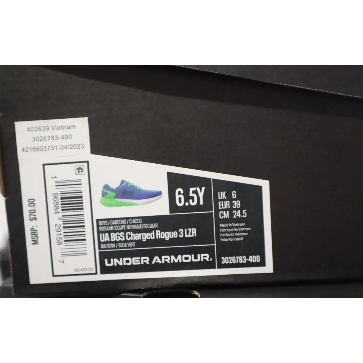 Under Armour shoes - Under Armour Charged Rogue 3 - ROGUE 3 AL LASER 11