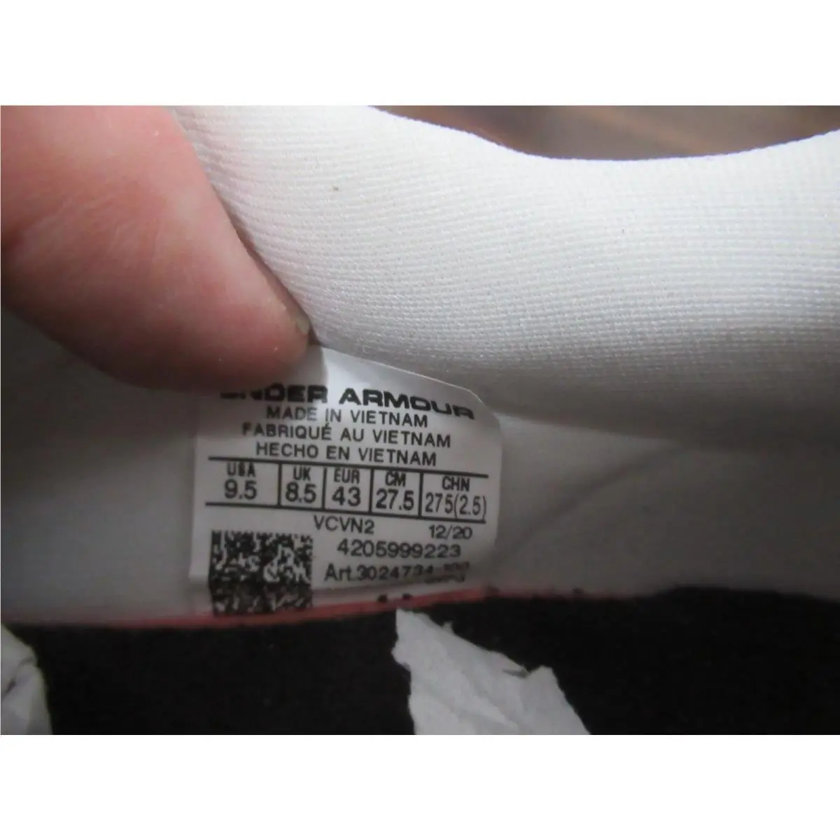 Under Armour shoes - White 6