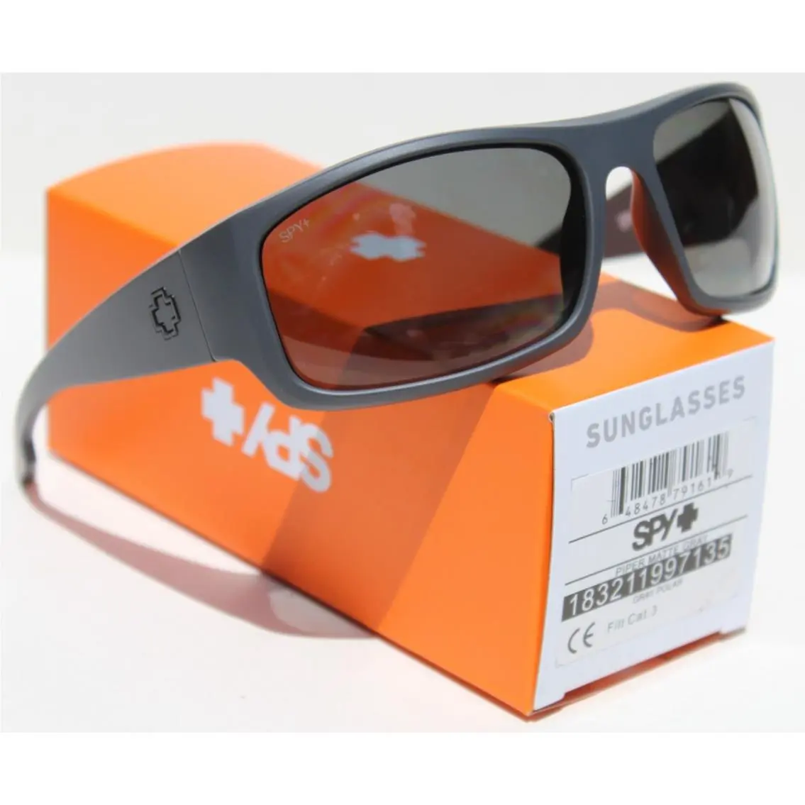 Spy Optics Piper Polarized Sunglasses Matte Gray/gray 183211997135