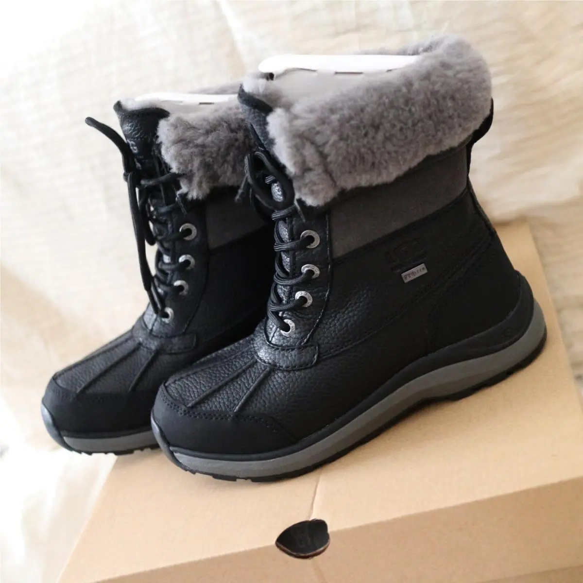 Ugg® Women`s Shoe Adirondack Rain Winter Snow Boot Iii Black