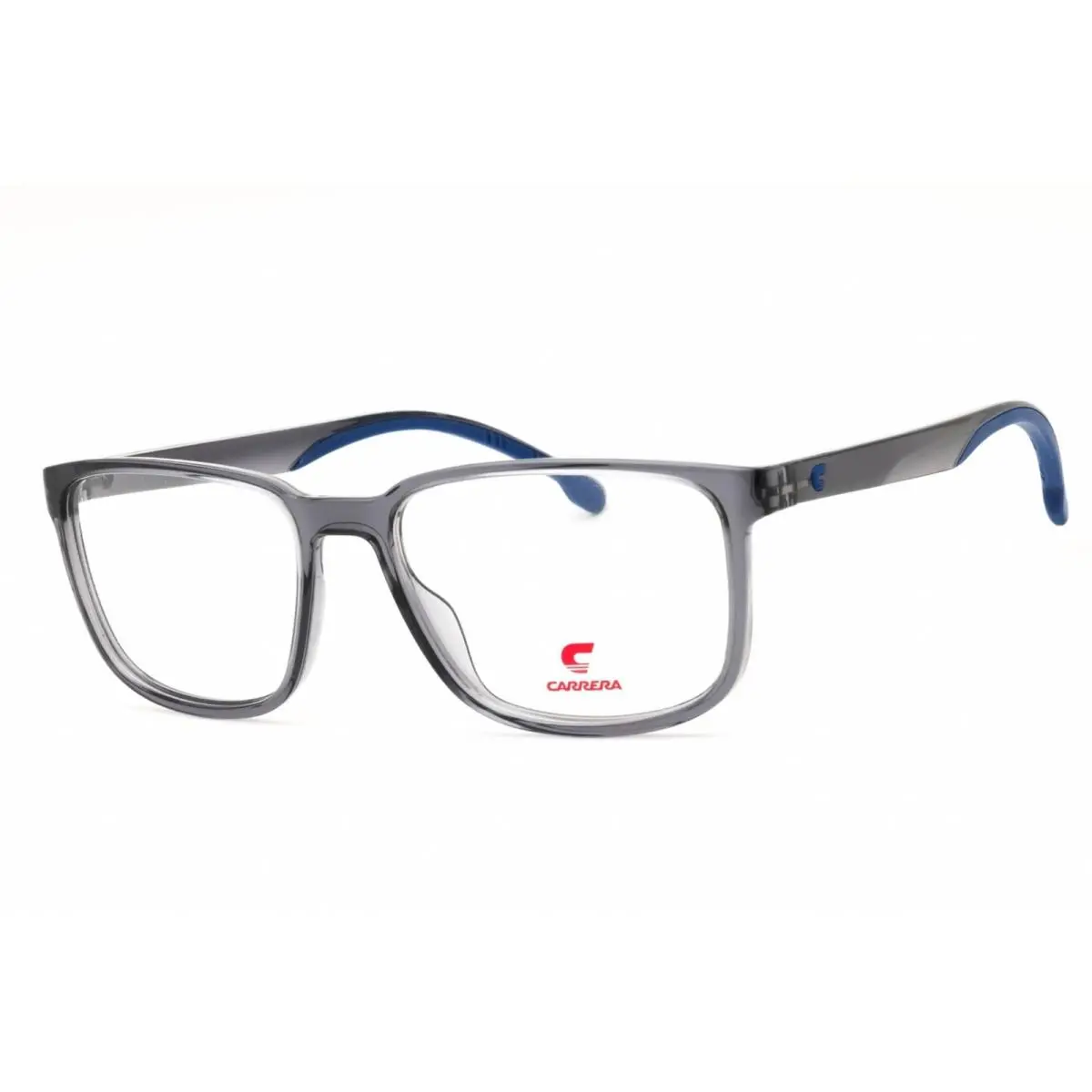 Carrera Men`s Eyeglasses Grey Plastic Rectangular Full Rim Frame 8894 009V 00
