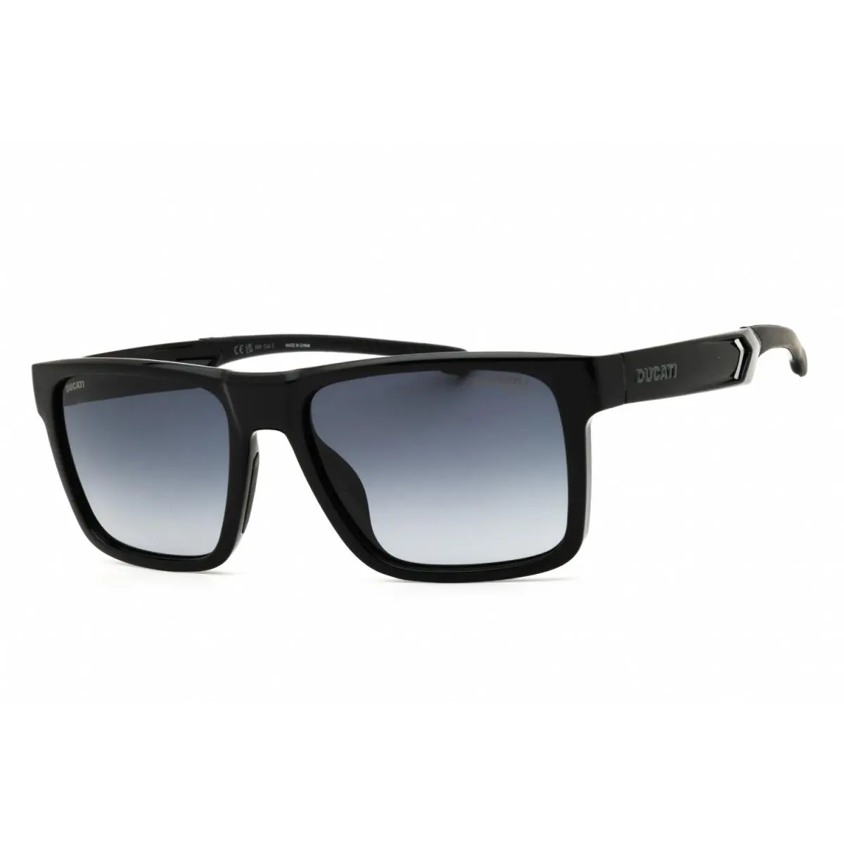 Carrera Ducati Carduc 021/S 0807 9O Black/grey Gradient 55-17-145 Sunglasses - Frame: Black, Lens: Grey Gradient, code: 0807 9O