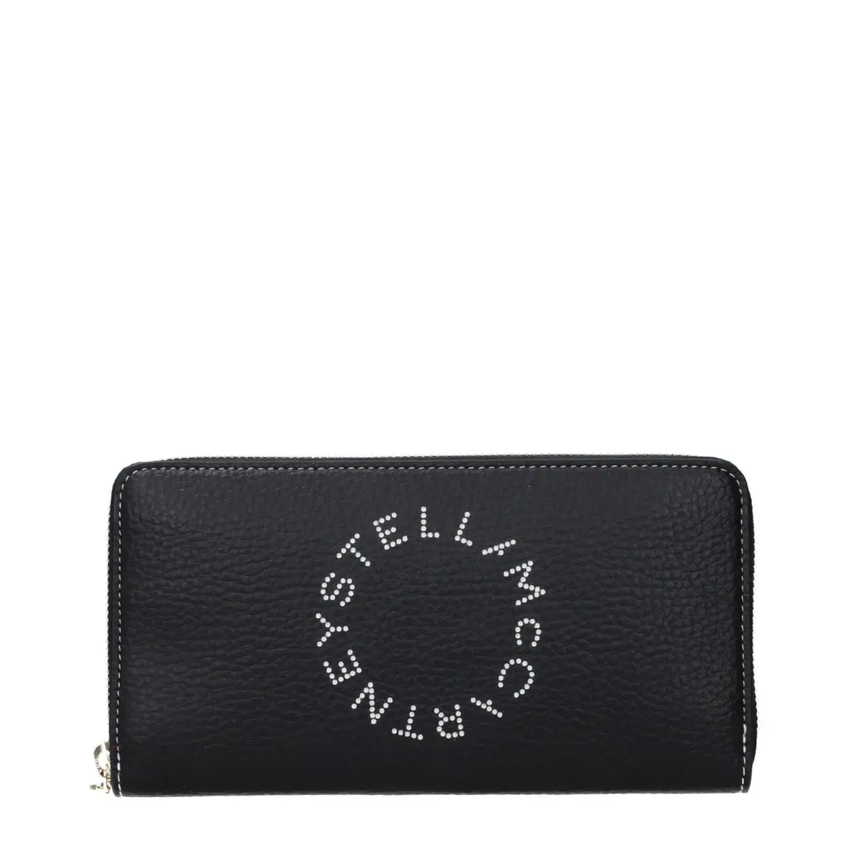 Stella Mccartney Black Leather Wallet - ST15542390882569BT