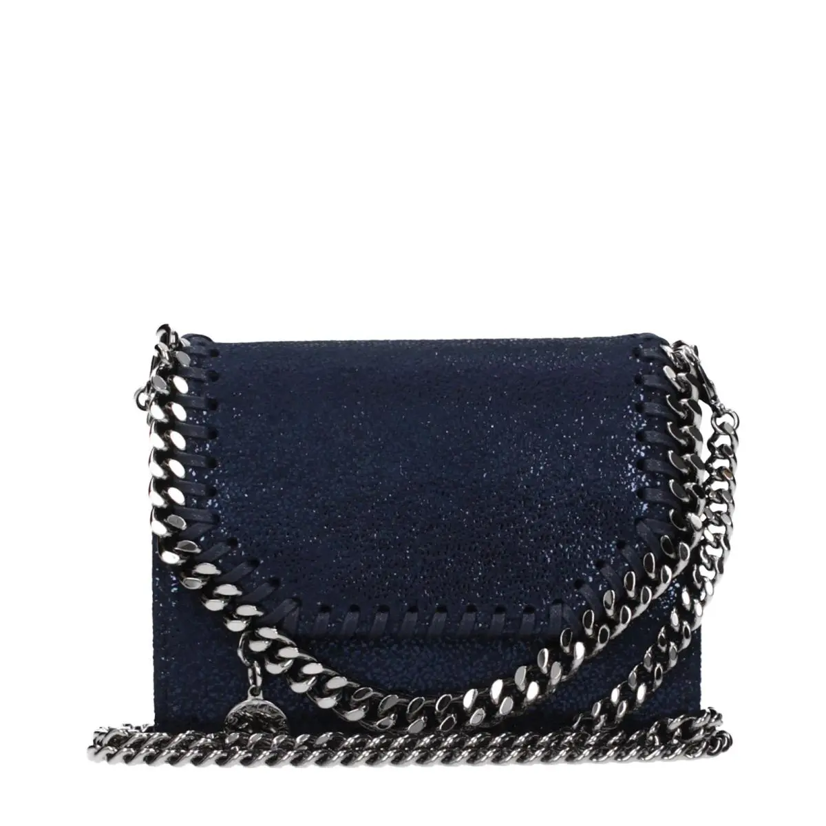 Stella Mccartney Blue Leather Wallet