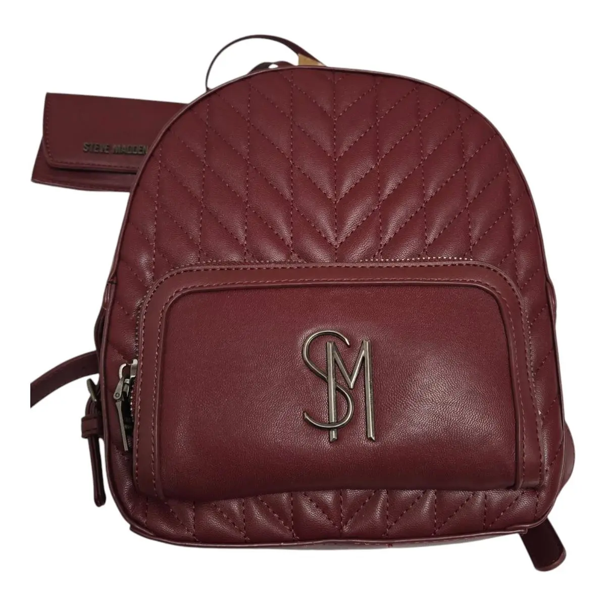 Backpack Dark Red Card Case Bedison by Steve Madden