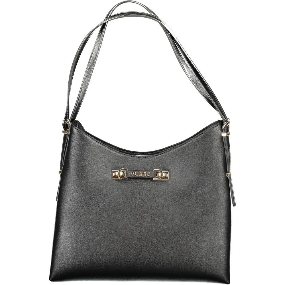 Guess Jeans Black Polyurethane Women Handbag - GU-39579