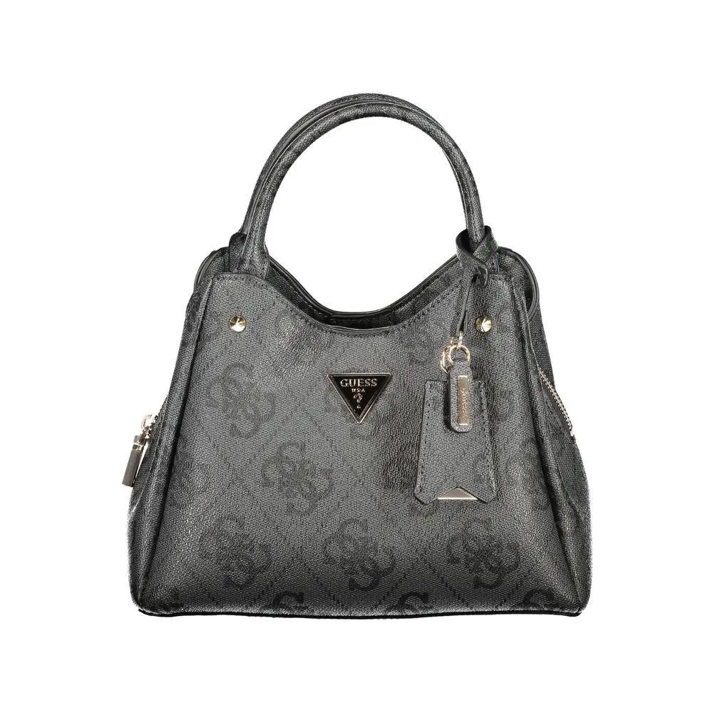 Guess Jeans Nero Poliuretano Women Handbag - GU-44029